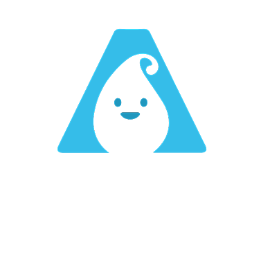 儿童洗澡婴儿游泳LOGO背景