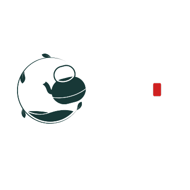 文艺茶叶标志LOGO背景