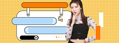 上新直播预告女装海报背景