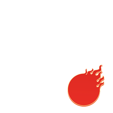 双十一圆形火球爆款推荐图标背景