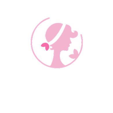 美容护肤美女饰品店LOGO背景
