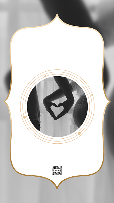 感恩节感谢简约节日手机海报背景