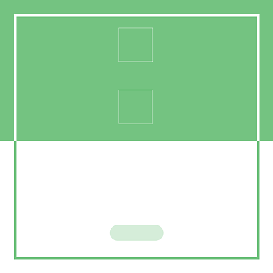 绿色简约早安日签方形配图背景