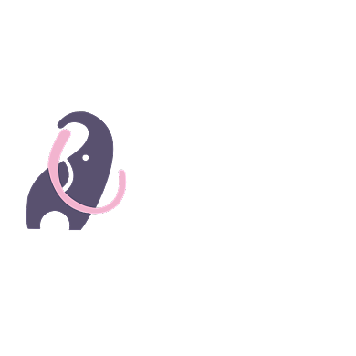 小象童装玩具母婴用品LOGO标志VI背景