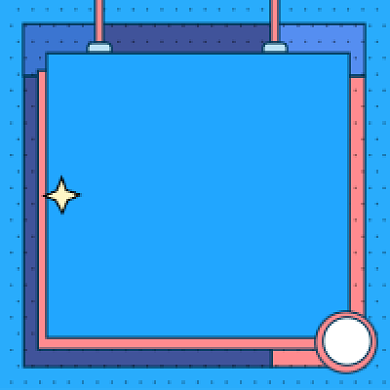 留学咨询蓝色几何公众号次图背景