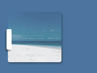 记忆中大海蓝色简约横版配图背景