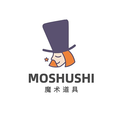 魔术道具马戏团魔术师LOGO