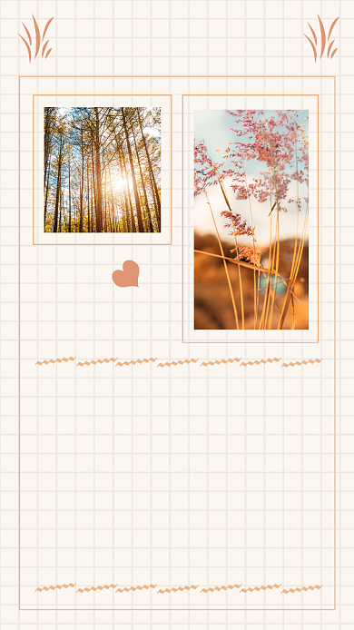 文艺清新热爱生活文章配图背景