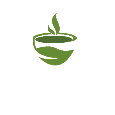 清新茶叶店标志LOGO背景