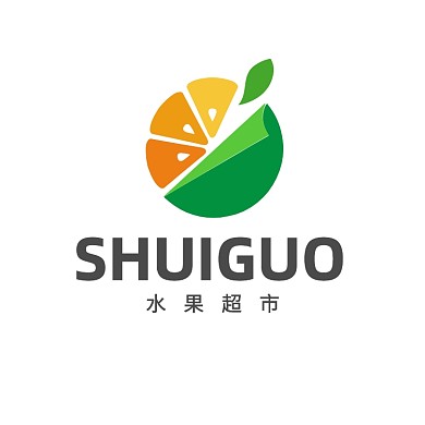 水果店水果超市饮品店果汁LOGO