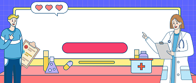 医疗健康无价卡通公众号首图背景