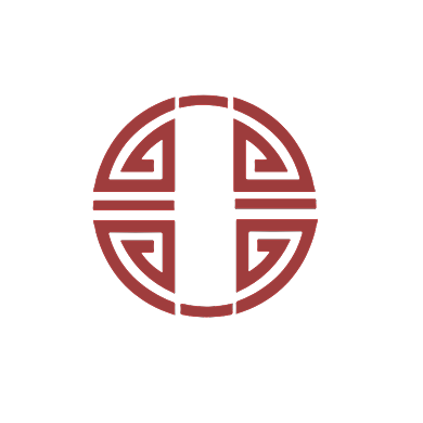 复古中医堂标志logo背景