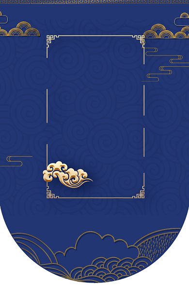 恭贺新春感恩回馈国潮风吊旗背景