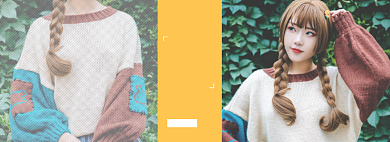 燃冬季女装电商全屏海报背景