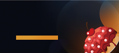 卡通蛋糕店烘培坊优惠券代金券背景