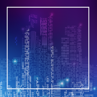 进口博览会科技大气公众号次图背景