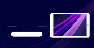 数码家电办公平板电脑pad海报banner背景