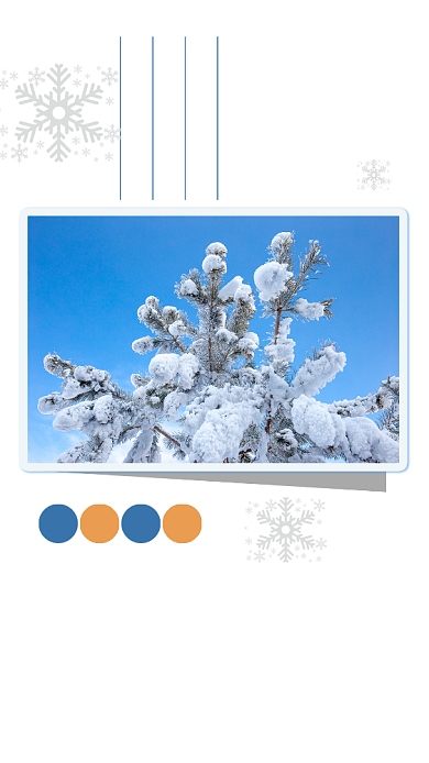 大寒节气文艺公众号配图背景