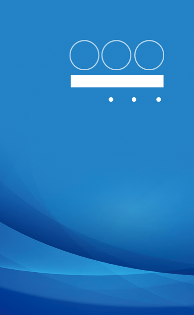 科技公司蓝色渐变名片背景