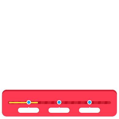 双11预售活动进度条促销标签背景