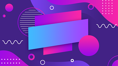 紫色酷炫通用双十二直播盛典手机海报背景