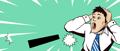 年底压力爆表夸张表情公众号首图背景