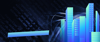 蓝色科技智能交流大会公众号首图背景