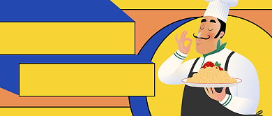 厨师培训机构招生教育公众号首图背景