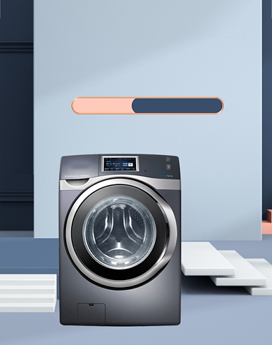 双11家电家居专场C4D氛围海报促销海报背景