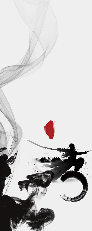 武术培训招生易拉宝背景