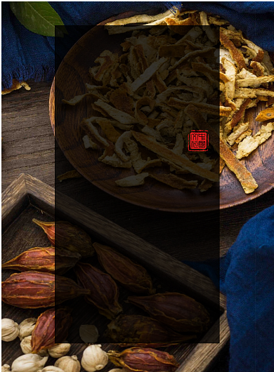 中药写实风中医养生限时优惠印刷海报背景