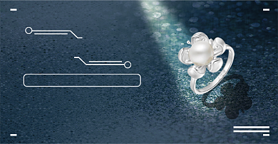 新品戒指电商珠宝首饰海报背景