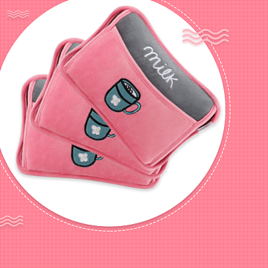 冬季暖宝宝手绘简约风促销主图背景