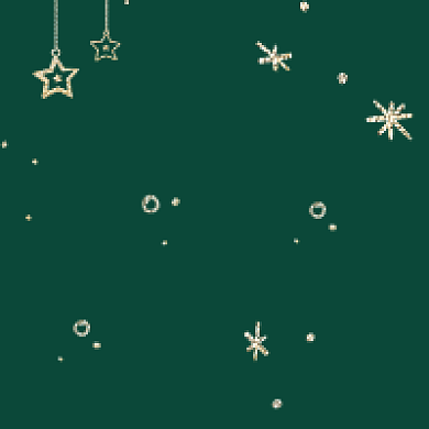 圣诞快乐绿色公众号次图背景