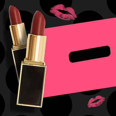 美妆口红盲盒化妆品店铺促销主图直通车背景