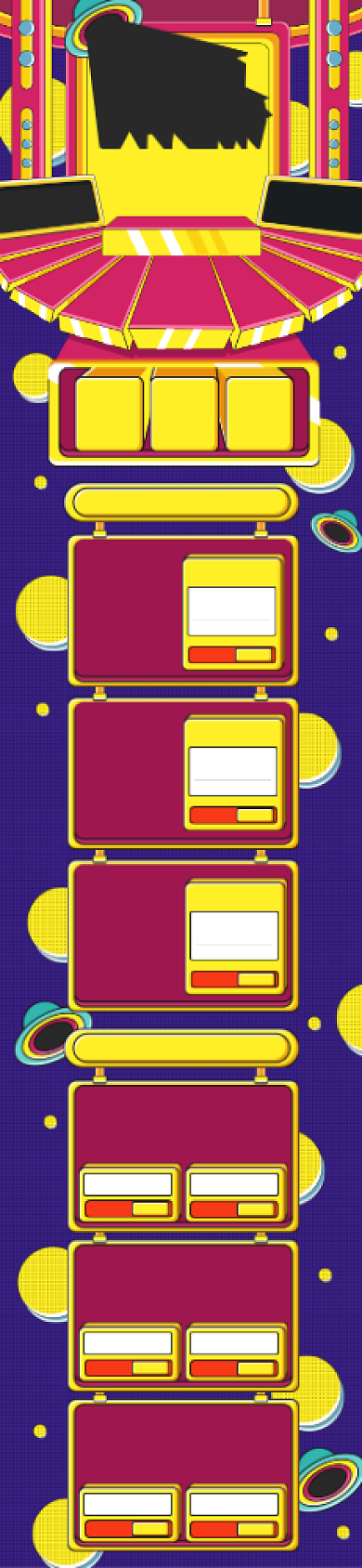 造物节直播孟菲斯风手绘电商首页背景