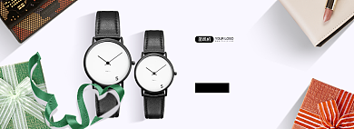 淘宝电商男女士手表珠宝首饰海报背景