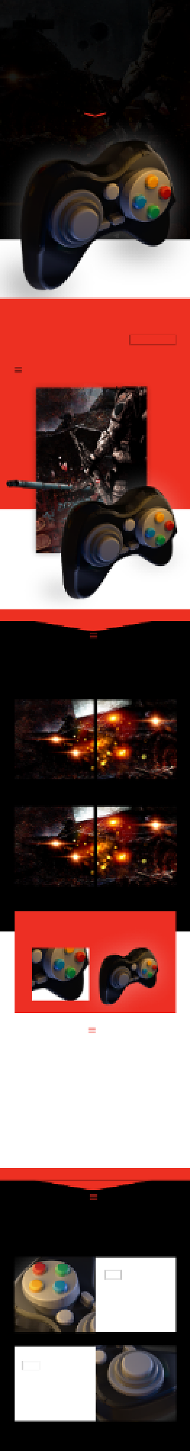 游戏手柄游戏机亲子玩具详情页背景