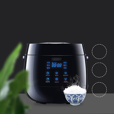 厨房家电电饭煲产品主图背景