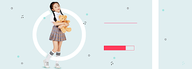 时尚可爱母婴节童装海报背景