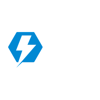 电力简约大气标志logo背景