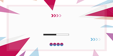 网络安全几何多边形商务宣传周展板背景