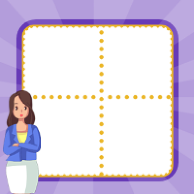 防骗指南紫色插画公众号次图背景