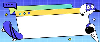 轮滑特训营卡通公众号首图背景