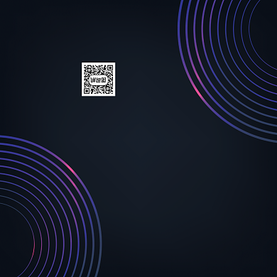 创意时尚大气年会会议印刷邀请函背景