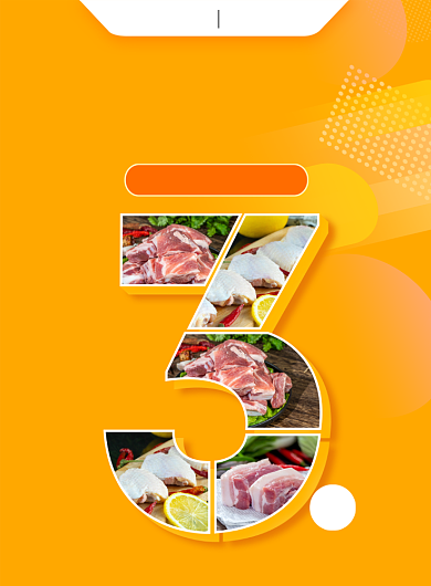 美食活动会员福利生鲜简约印刷海报背景