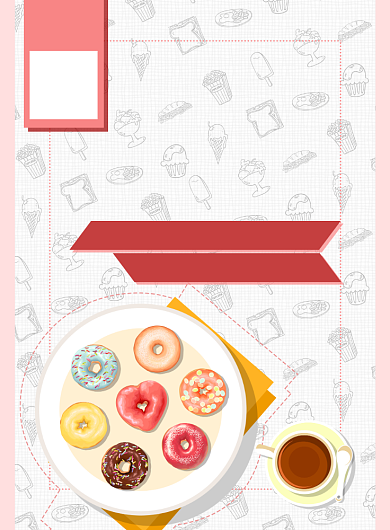 轻蛋糕熟芝士优惠海报背景