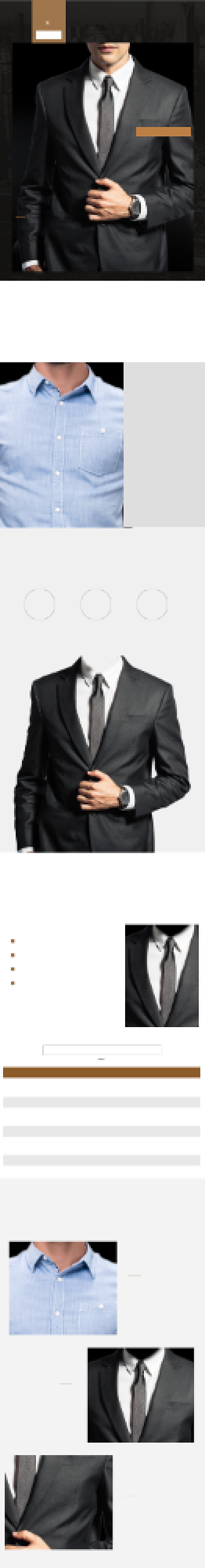 西装服装衣服男装详情页背景