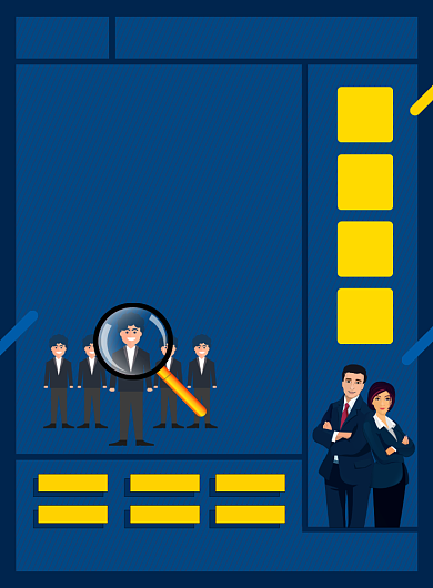 招聘启事高薪诚聘宣传印刷海报背景