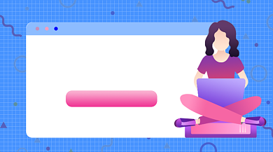 PS零基础入门几何风教育培训视频封面背景